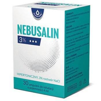 Nebusalin 3% Roztwór Do Inhalacji x 30 ampułek po 4ml