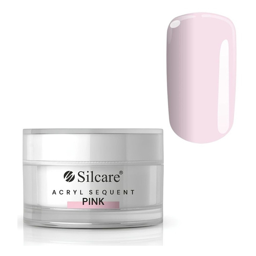 Silcare Sequent Pink Acrylic Nail Powder 30g
