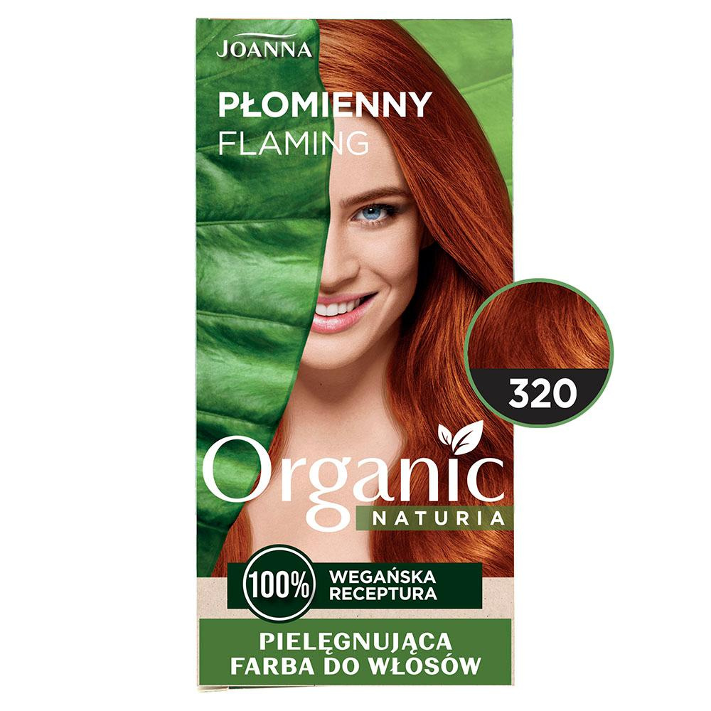 Joanna Organic Vegan Nourishing Hair Dye 320 Flaming 1 pc