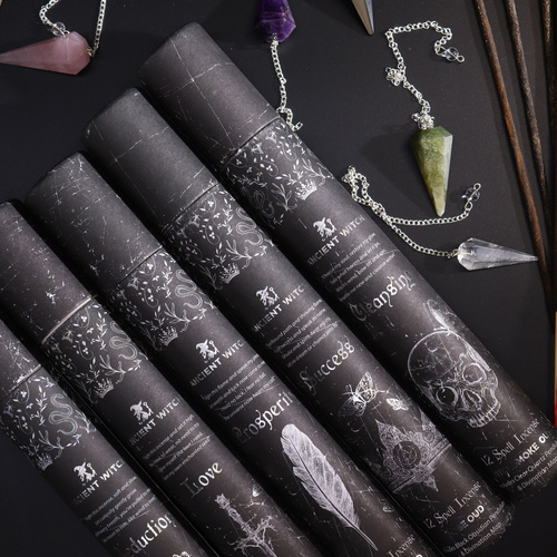 Ancient Witch Spell Incense - Love - Rose Quartz Pendulum