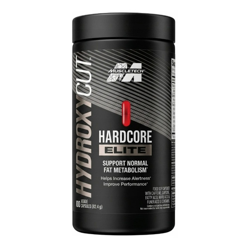 MuscleTech Hydroxycut Hardcore Elite 100 kapsułek wegańskich