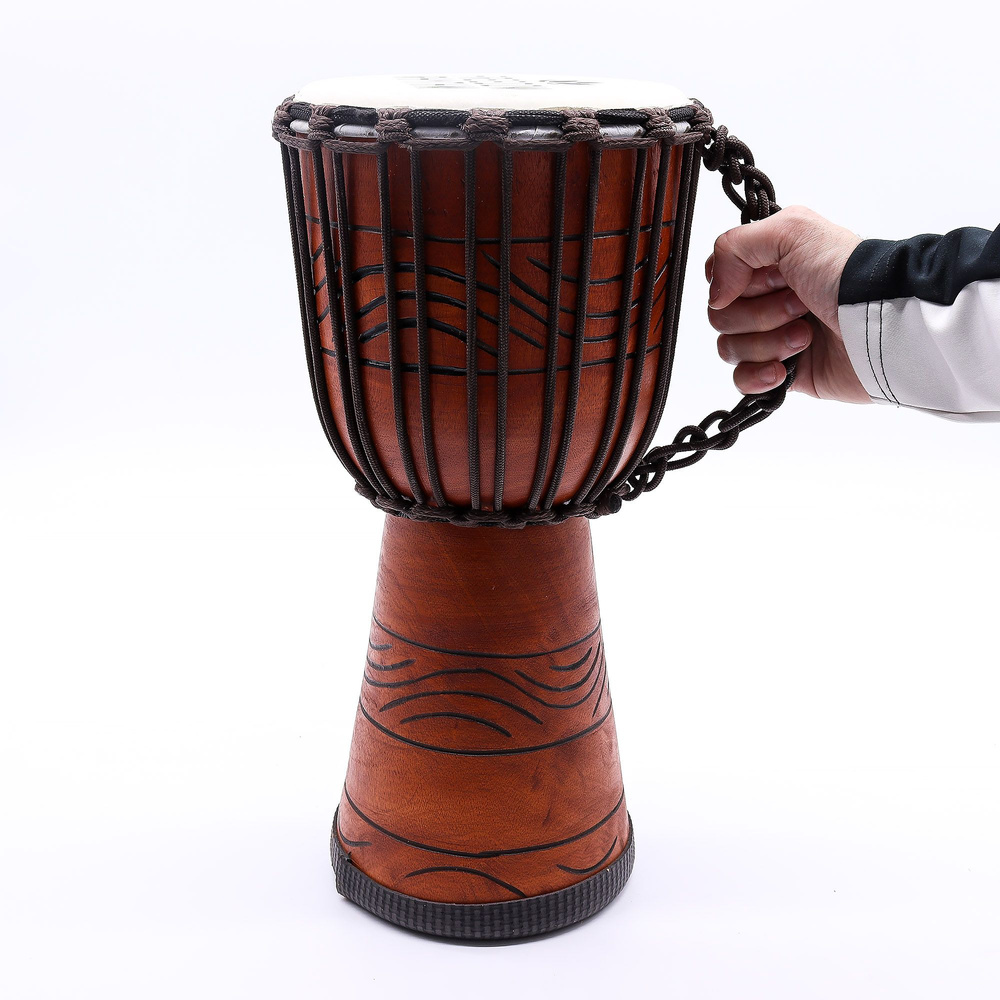 Medium Pro Djembe Drum -Freedom Rhythm (high) - 40cm (18cm Diia)