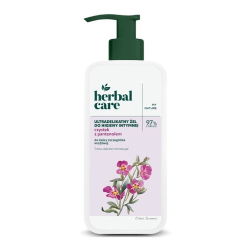 Herbal Care Ultradelikatny Żel do Higieny Intymnej Czystek i Pantenol 330ml