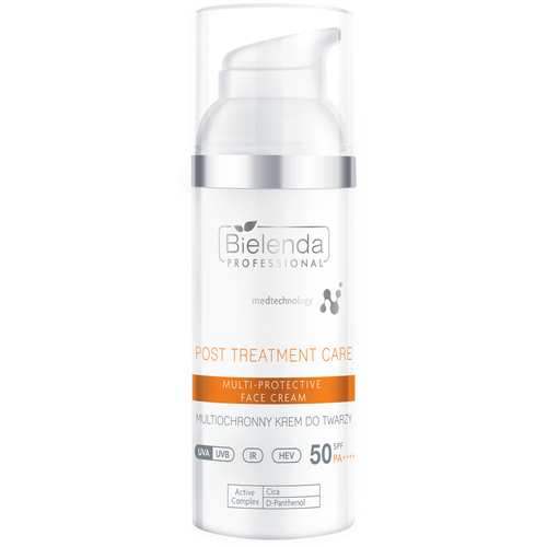Bielenda Professional IS Post Multiochronny krem do Twarzy SPF50 PA++++ Cica & D-Panthenol 50ml