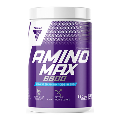 Trec Nutrition Amino Max 6800 Amino Acid Complex 320 caps
