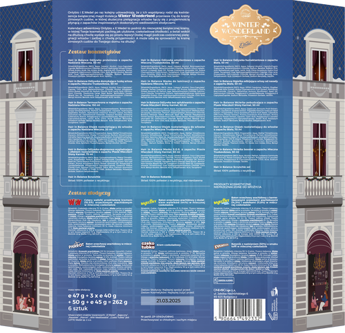 OnlyBio and Wedel Hair in Balance Winter Wonderland Advent Calendar 24 Pieces