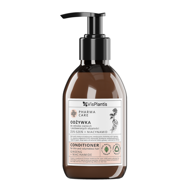Vis Plantis Pharma Care Ginseng and Niacinamide Conditioner for Thin Hair 300ml