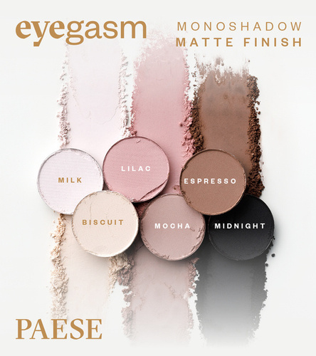 Paese Eyegasm Monoshadow Eye Shadow No. 01 Milk Matte 1.5g