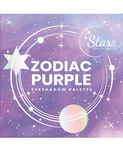 Stars From the Stars Zodiac Purple Eyeshadow Palette 9 Shades 10.8g
