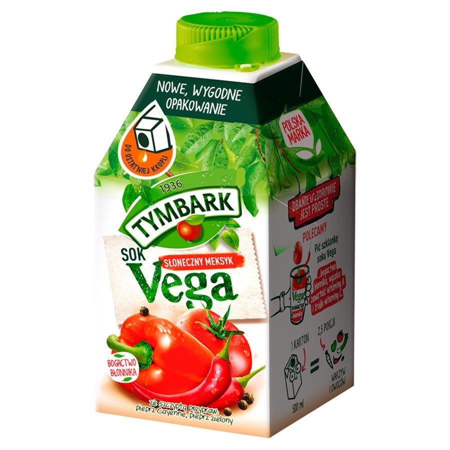 Tymbark Vega Sunny Mexico Vegetable and Fruit Juice 500ml