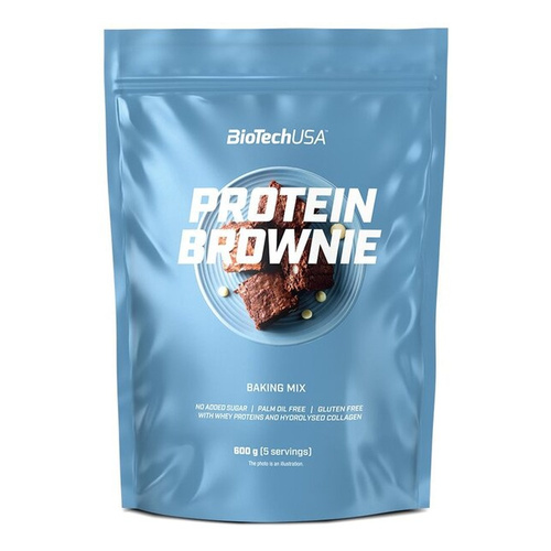 BioTechUSA Protein Brownie Wysokobiałkowa mieszanka do brownie 600g