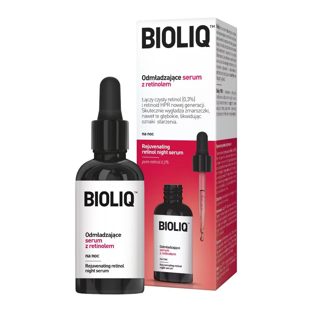 Bioliq Pro Odmładzające Serum z Retinolem dla Skóry Dojrzałej również Wrażliwej 20ml