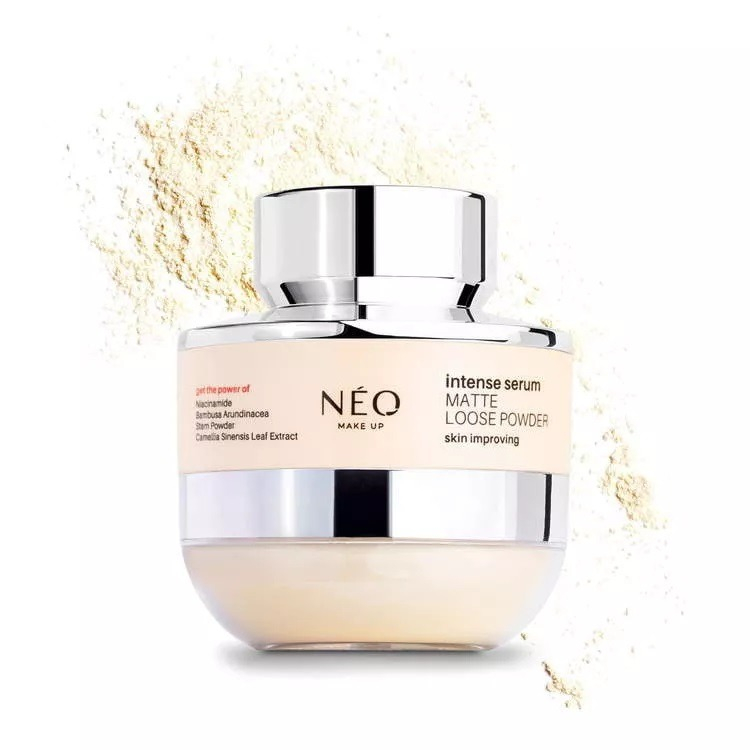 Neo Makeup Intense Serum Matujący Transparentny Puder Sypki 10g