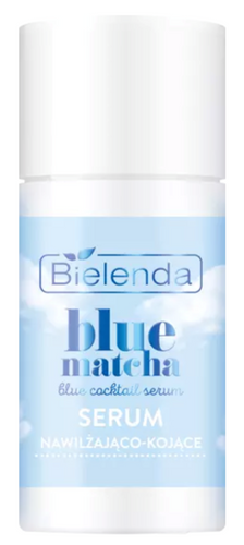 Bielenda Blue Matcha Blue Coctail Nawilżające i Kojące Serum dla Każdego Rodzaju Cery 30g