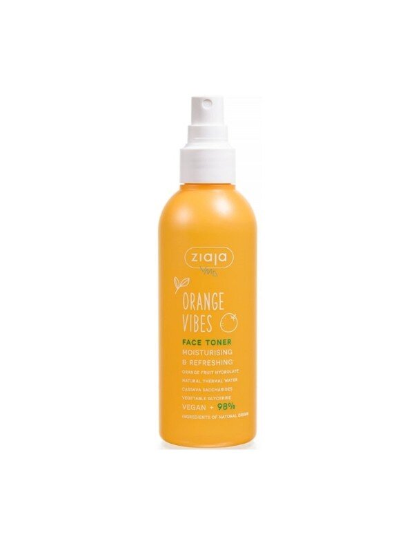 Ziaja Orange Vibes Moisturizing and Refreshing Facial Tonic 190ml