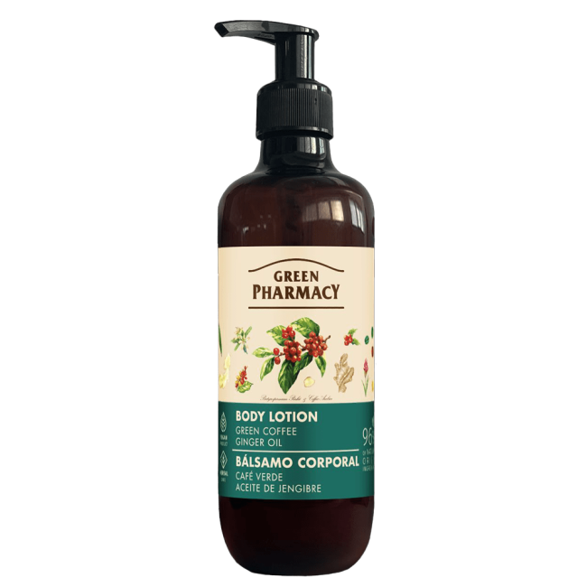 Green Pharmacy Firming Body Lotion Green Coffee and Ginger Oil 400ml