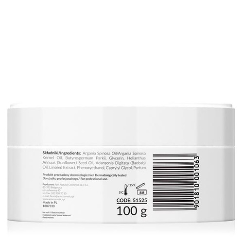 Apis Professional Orange terApis Natural Shea Butter 200g