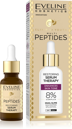 Eveline Elixir of Youth Regenerating Multi-Peptide Serum 18ml
