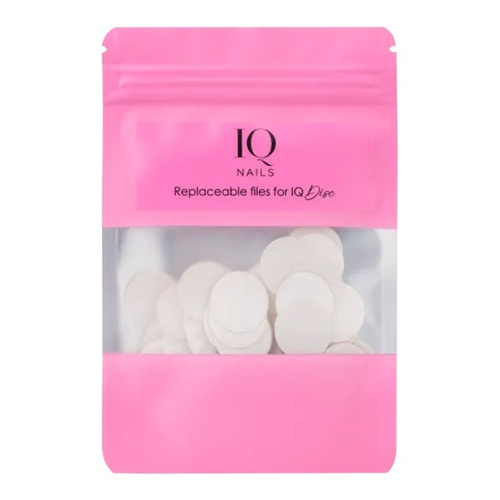 IQ Nails Replaceable Abrasive Discs 25mm Grit 180 for Pedicure 50pcs