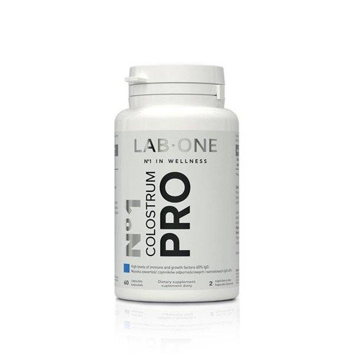 Lab One Colostrum Pro Immune System Natural Product Bovine Colostrum 60 Capsules