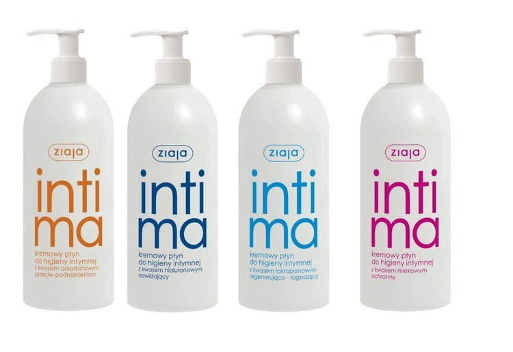 Ziaja Kremowy Płyn do Higieny Intymnej z Kwasem Hialuronowym Vegan 500ml