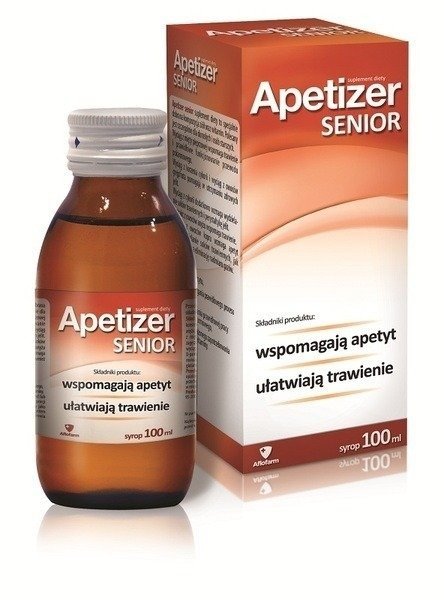 Apetizer Senior Syrop Wspomagający Trawienie i Apetyt dla Seniorów 100ml