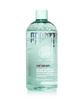FaceBoom Seboom Matifying and Normalizing Micellar Water for Oily and Combination Skin 500ml