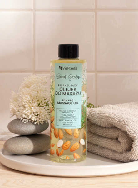 Vis Plantis Secret Garden Relaxing Massage Oil 200ml