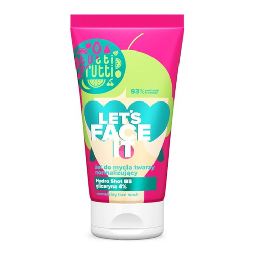 Tutti Frutti Let's Face It Normalizing Facial Cleansing Gel 150ml