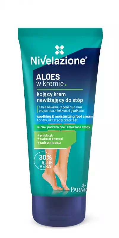 Nivelazione Kojący Krem Nawilżający do Stóp z Aloesem 75ml