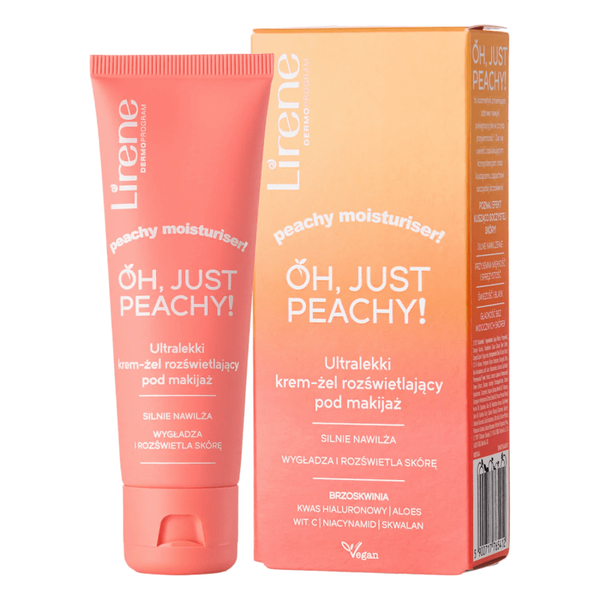 Lirene Oh Just Peachy Ultralight Illuminating Makeup Cream-Gel 50ml