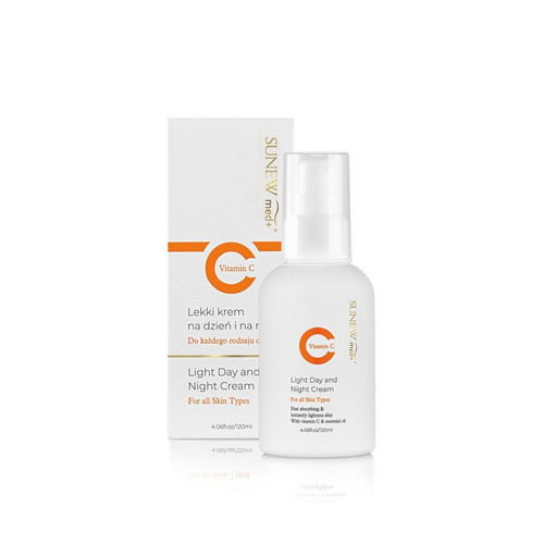 SunewMed+ Light Day and Night Cream with Vitamin C for All Skin Types 120ml