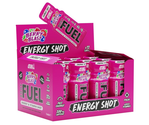 Bodyfuel Energy Shots, Berry Blast - 12 x 60 ml.