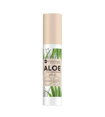 Bell HypoAllergenic Aloe Vegan Korektor pod Oczy SPF25  Nr 01 Light 4.8g