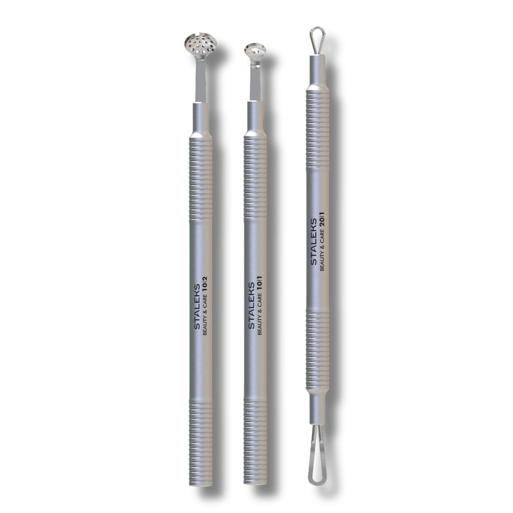 Staleks Beauty & Care Clean Skin Toolset Mechanical Pore Cleansing Kit ZBC-30 3 Pieces