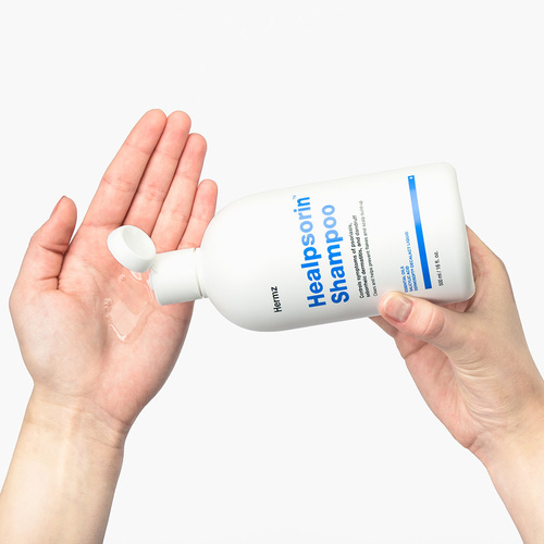 Hermz Healpsorin Shampoo for Psoriasis and Seborrheic Dermatitis 500ml