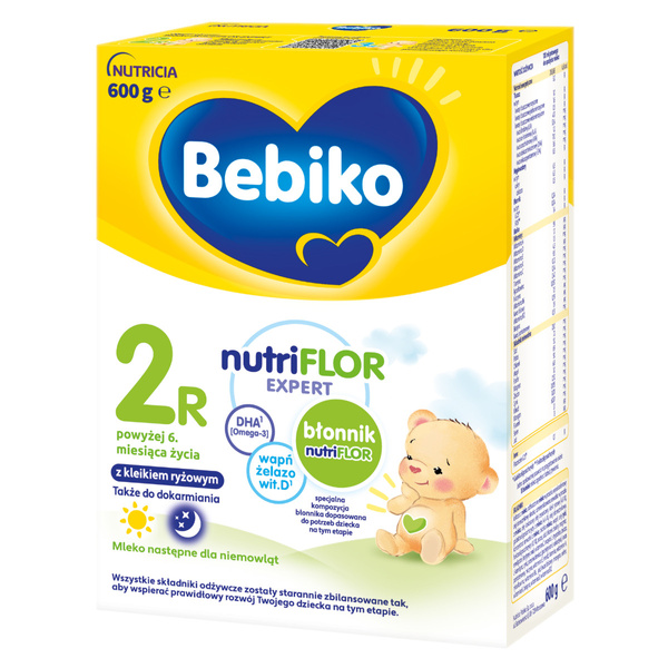 Bebiko 2R NutriFlor Expert Follow-up Milk with Rice Gruel for Babies over 6 Months of Age 600g