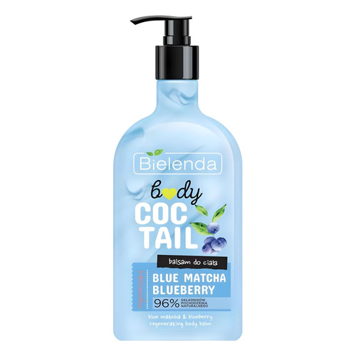 Bielenda Body Coctail Regenerujący Balsam do Ciała Blue Matcha & Blueberry 400ml