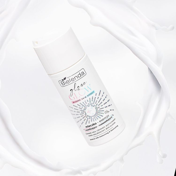 Bielenda Glaze & Glow Nawilżająco-Rozświetlające Mleczko-Esencja 120ml