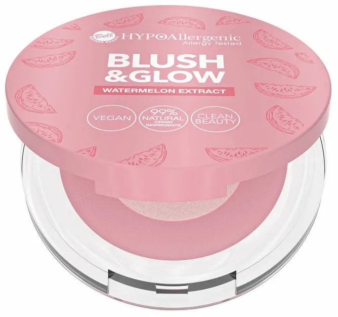 Bell HypoAllergenic Love My Lip & Skin Blush & Glow Illuminating Vegan 9g