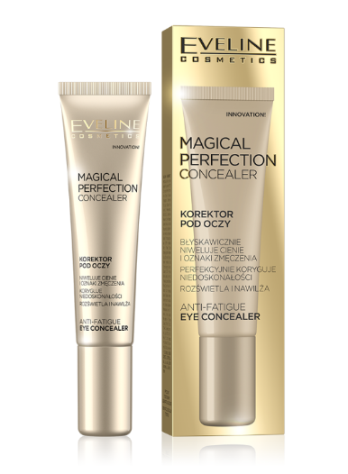 Eveline Magical Perfection Covering and Brightening Eye Concealer No 02 Medium 15ml