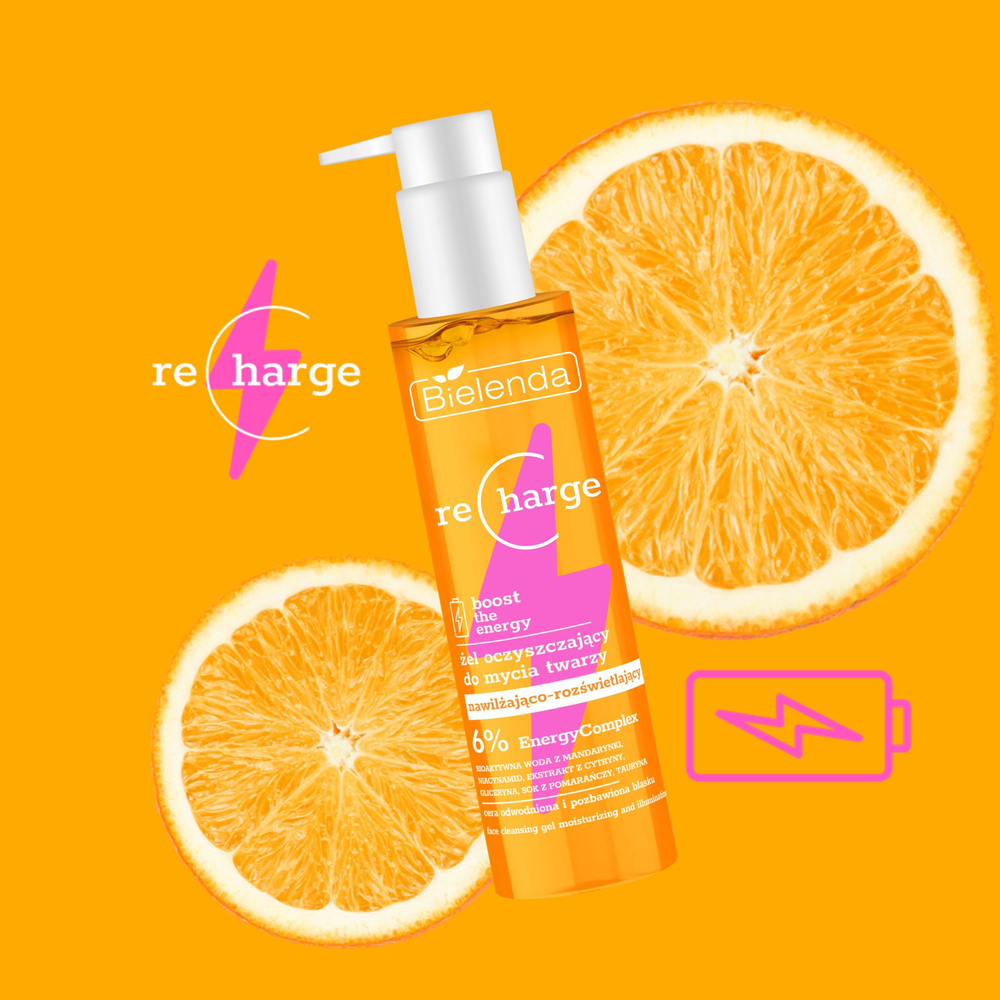 Bielenda Recharge Boost Moisturizing and Brightening Cleansing Gel 150ml