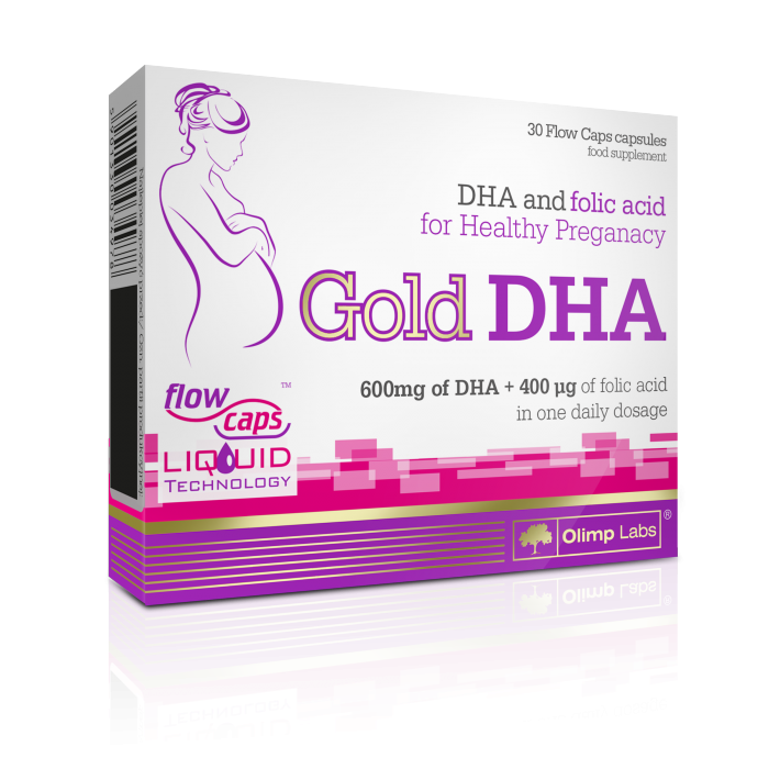 Olimp Gold DHA+ Folic Acid 30 Capsules