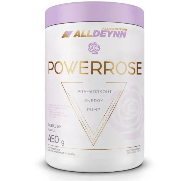 Allnutrition AllDeynn PowerRose Bubble Gum Formula for Strength and Energy 450g