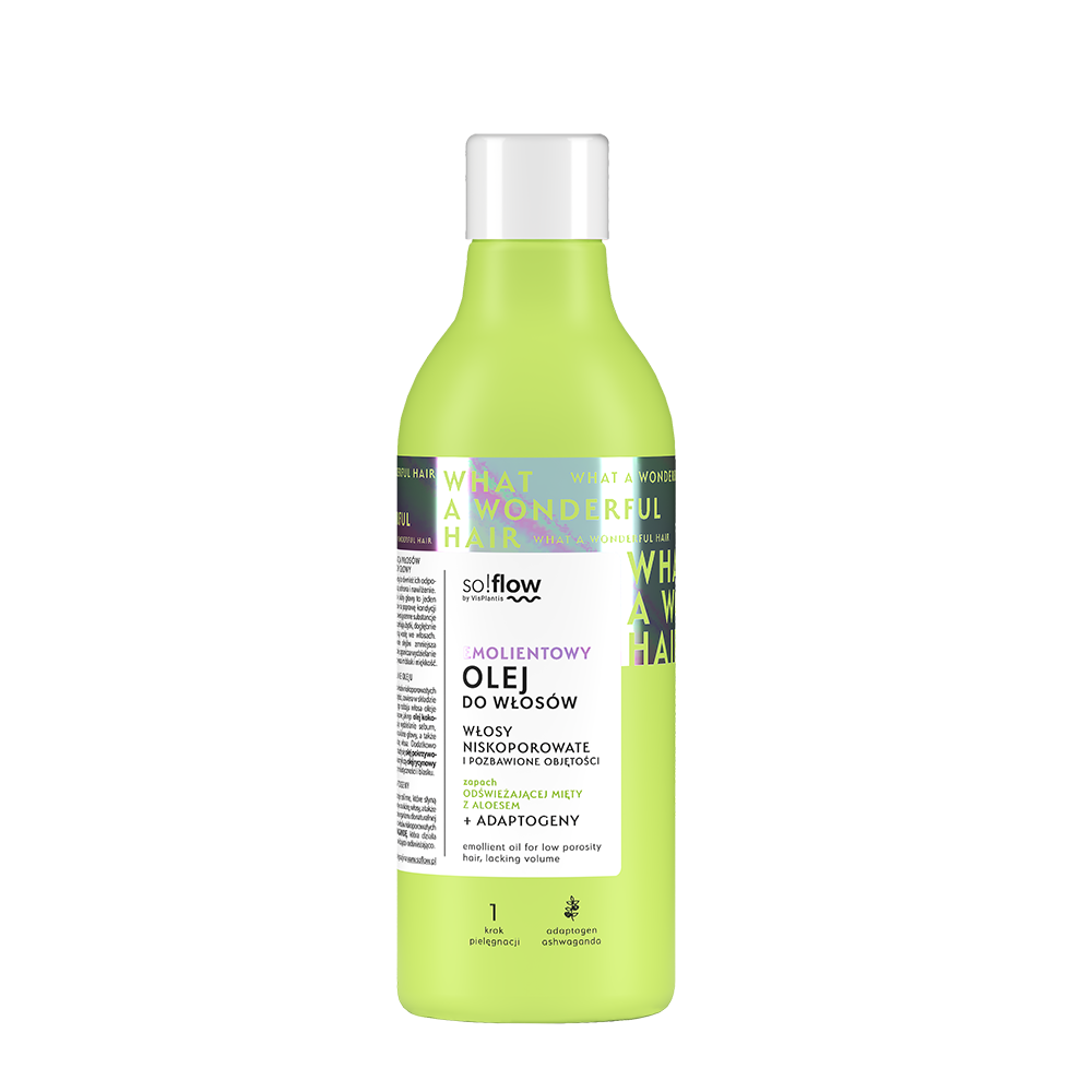 So!Flow Emollient Oil for Low Porosity and Volumeless Hair 150ml