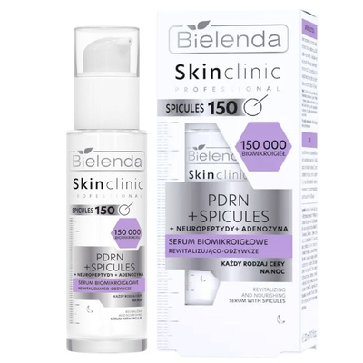 Bielenda Skin Clinic Professional AL PDRN Bio Microneedle Serum Odżywcze i Rozświetlające 30ml