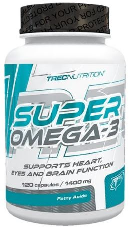 Trec Nutrition Super Omega-3 120 Kapsułek - Wysoka Dawka EPA i DHA