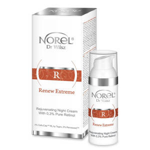 Norel Renew Extreme Odmładzający Krem 0,3% Czystego Retinolu na Noc 50ml