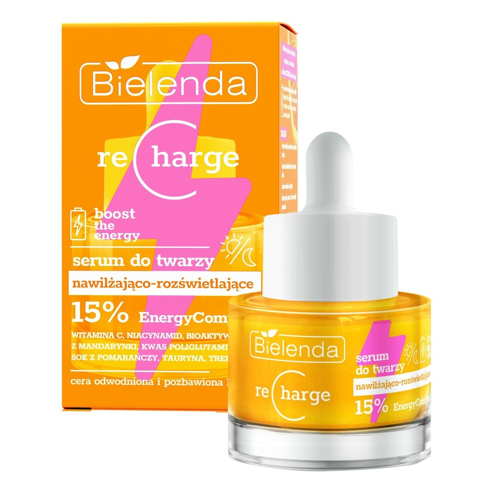 Bielenda Recharge Boost Nawilżająco-Rozświetlające Serum do Twarzy 30ml