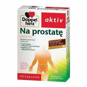 DoppelHerz Aktiv Na Prostatę dla Mężczyzn 40+ 30 Kapsułek